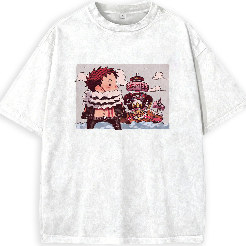 One Piece Charlotte Katakuri Big Mom Pirates Chibi Print