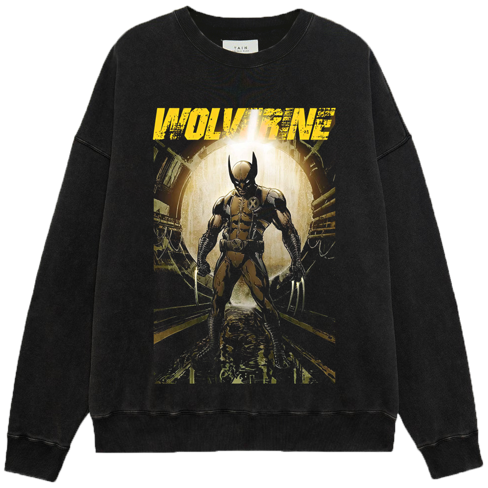 Marvel Wolverine Tunnel Warrior Print