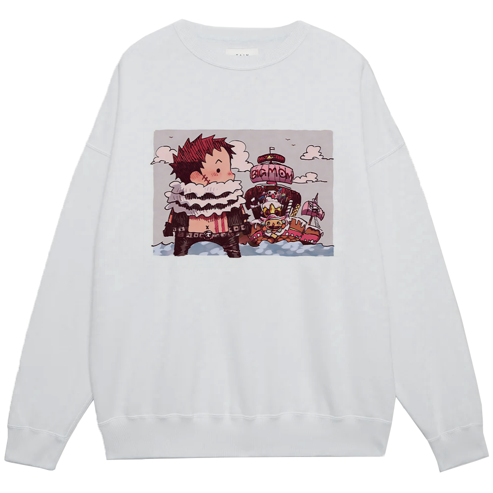 One Piece Charlotte Katakuri Big Mom Pirates Chibi Print