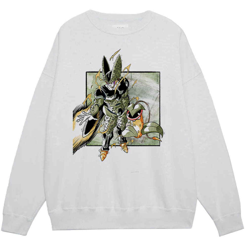 Dragon Ball Cell (2nd Form) & Pokémon Victreebel Print