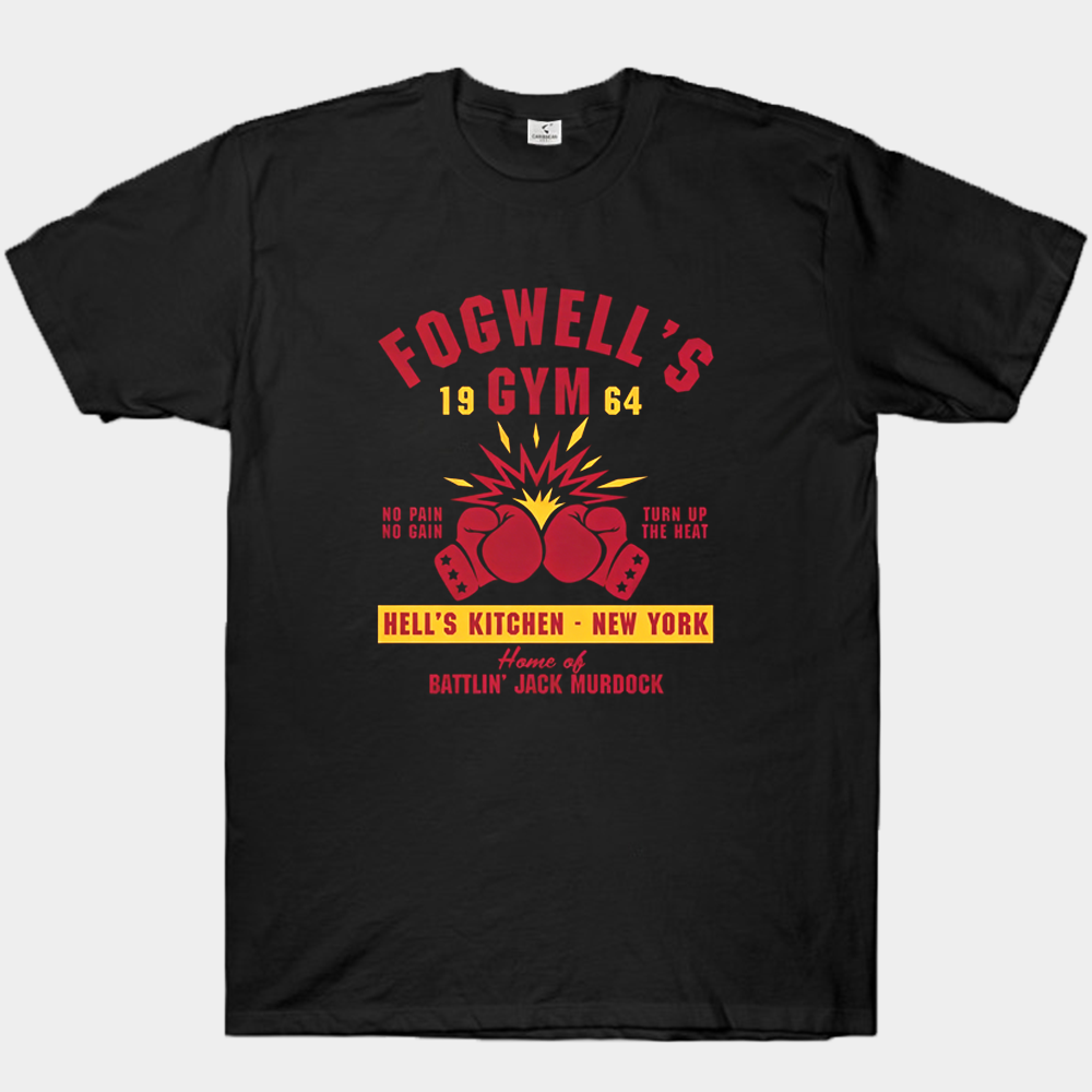 Marvel Daredevil Fogwell's Gym Retro Boxing Logo Print