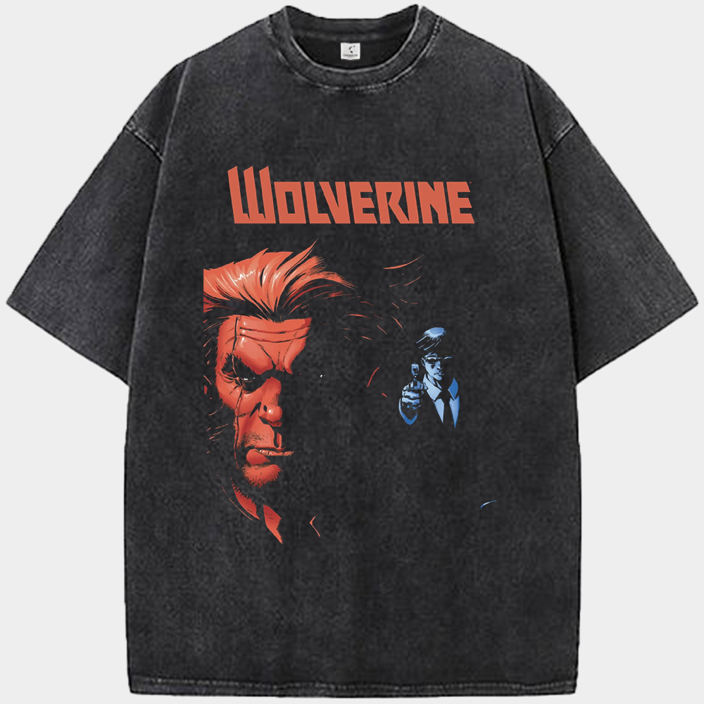 Marvel Wolverine Red-Black Showdown Print