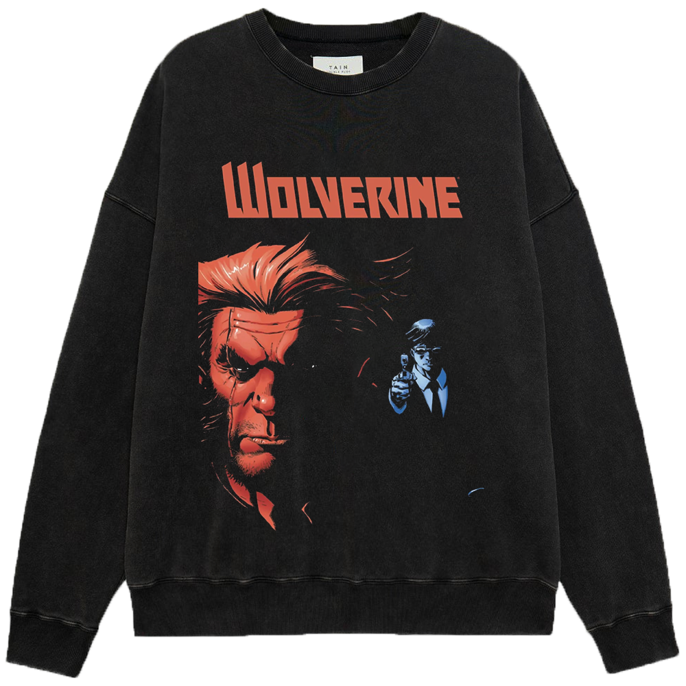 Marvel Wolverine Red-Black Showdown Print