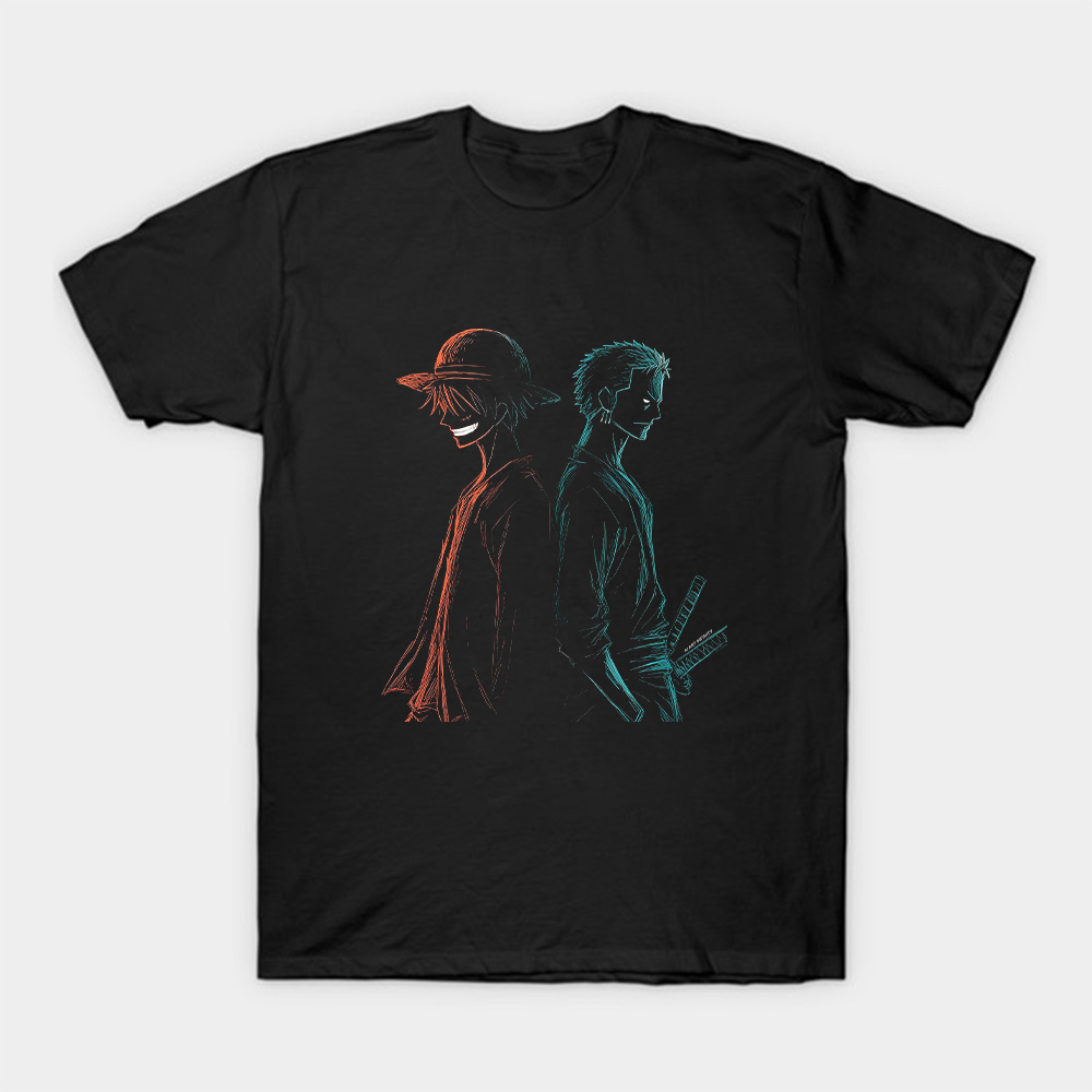 One Piece Monkey D. Luffy&Roronoa Zoro T-shirt