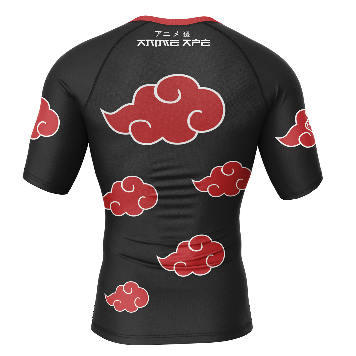Akatsuki Short Sleeve Rash Guard Compression Shirt