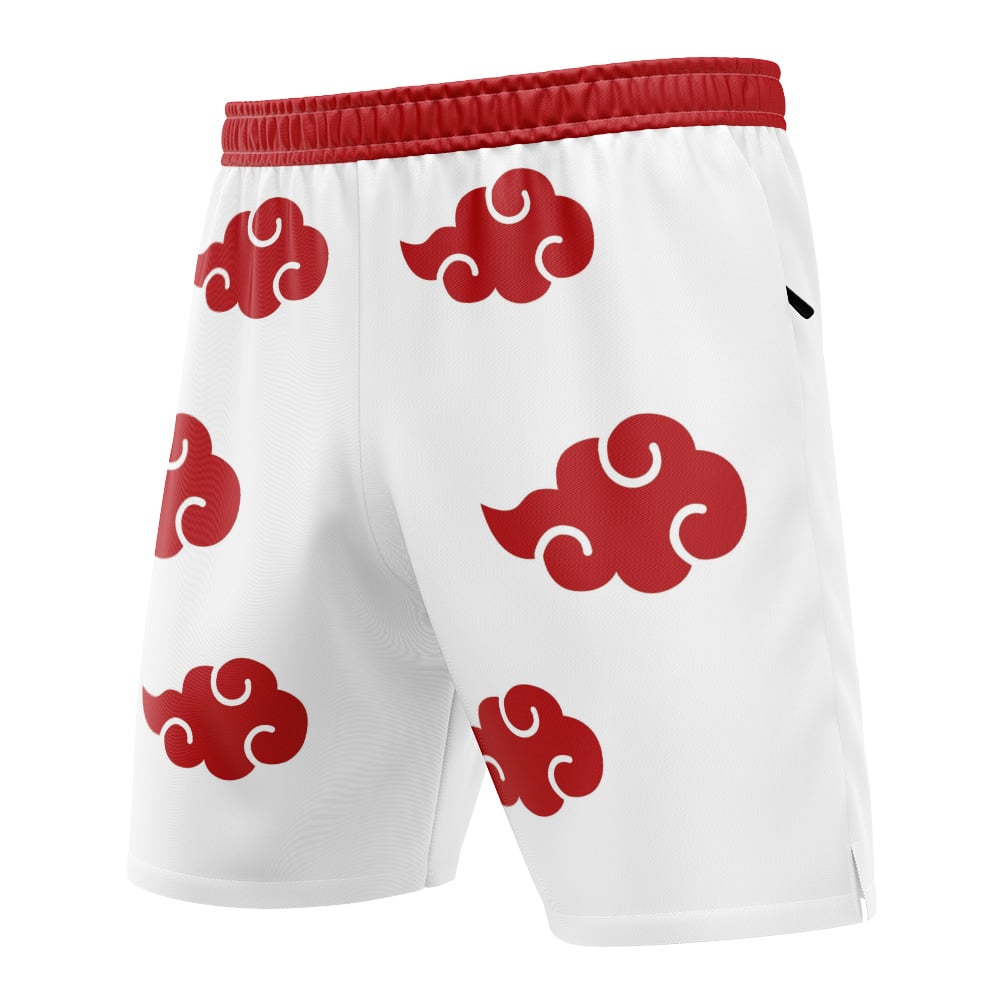 Akatsuki White Shippuden Versatile Shorts