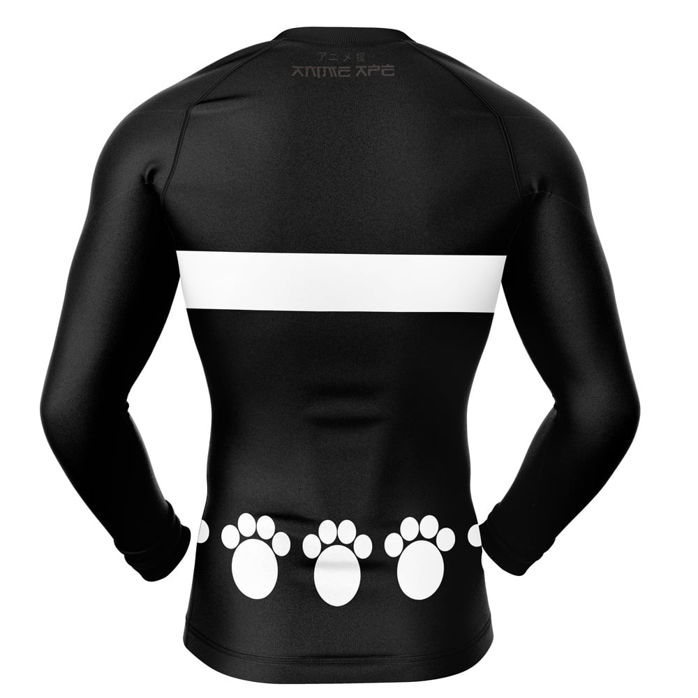 Bartholomew Kuma One Piece Long Sleeve Rash Guard Compression Shirt