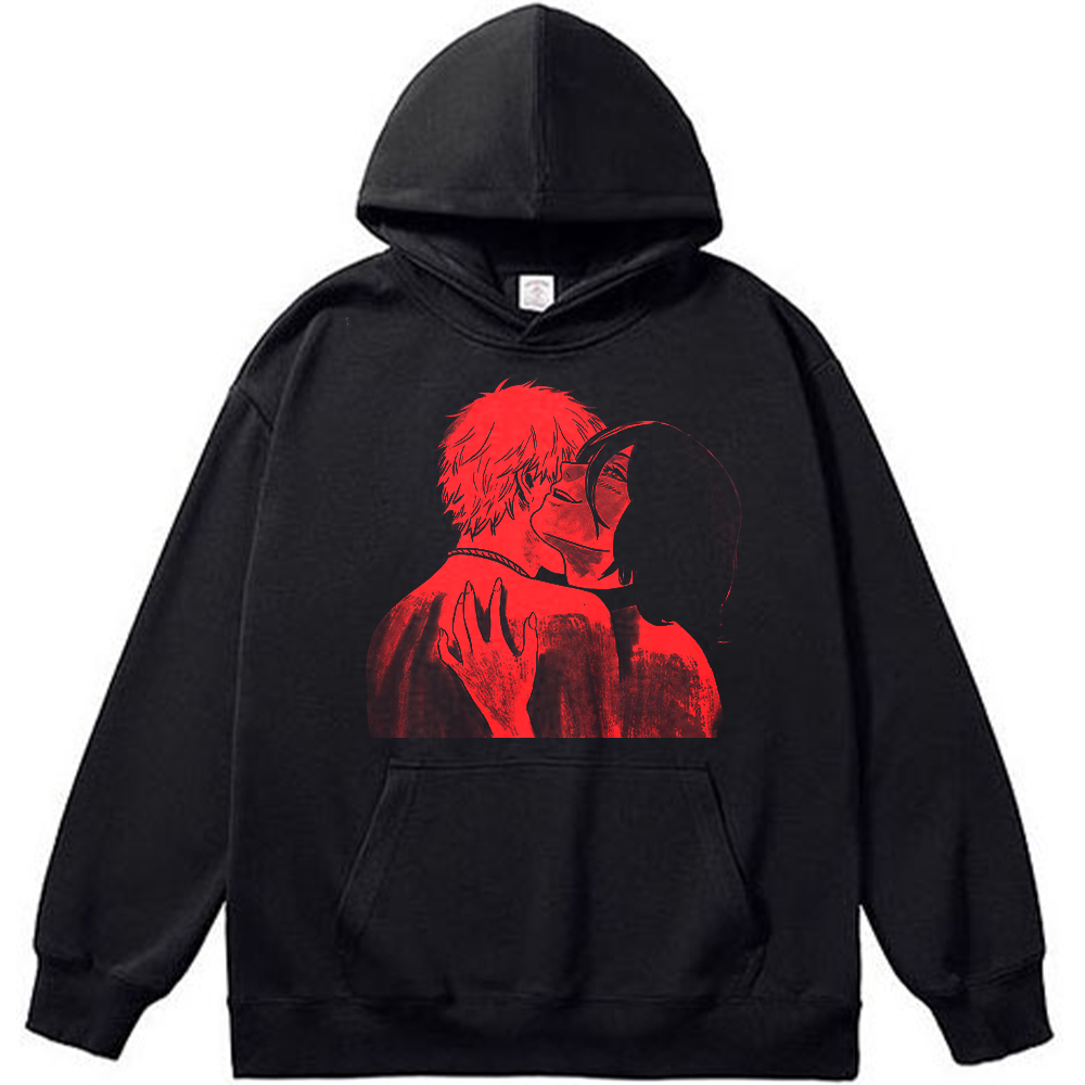 Chainsaw Man Denji & Reze TV Girl French Exit Crossover Print