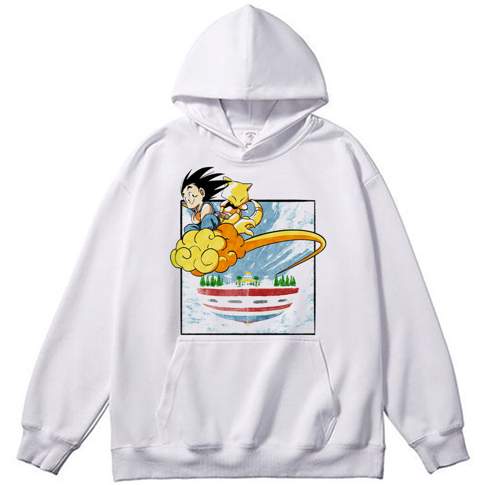 Dragon Ball Goku & Pokemon Alakazam Crossover Print