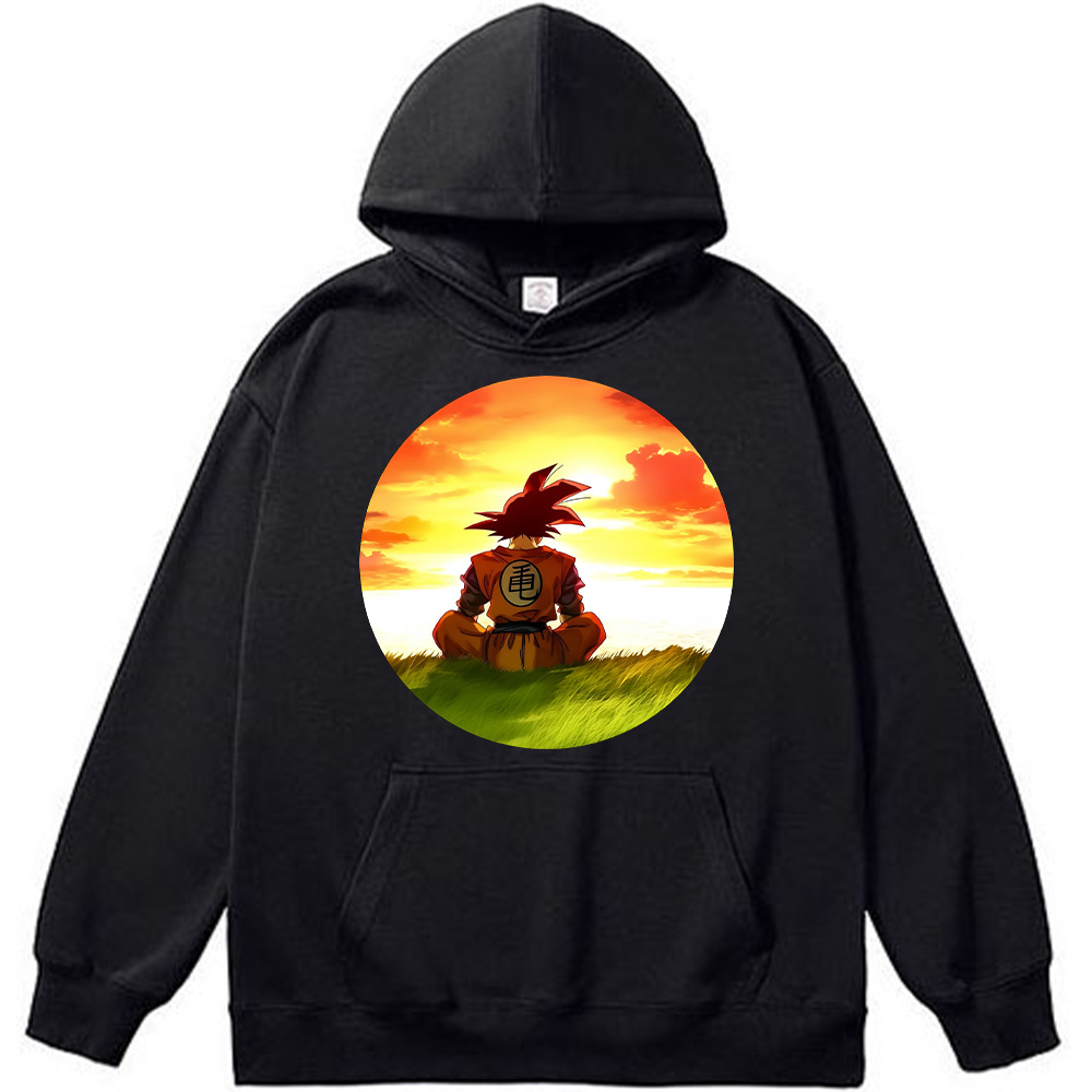 Dragon Ball Sunset Goku Print