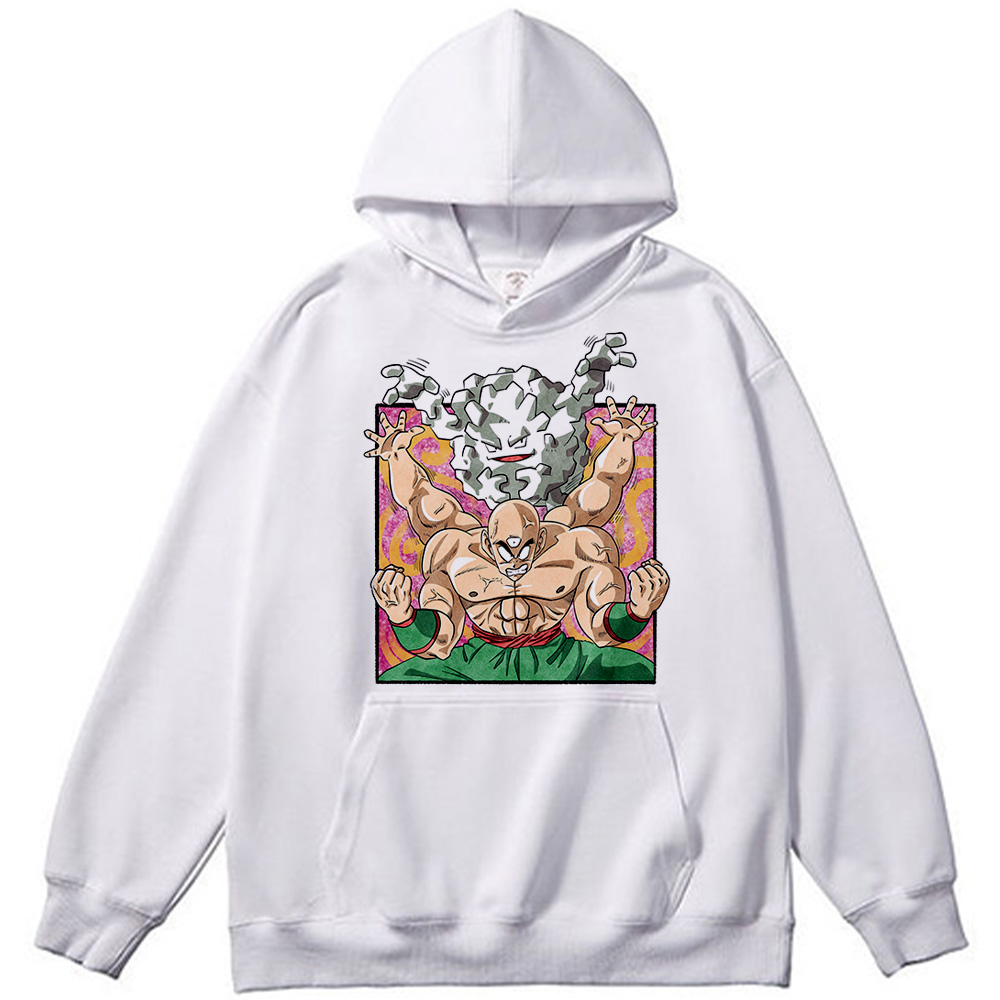 Dragon Ball Tien Shinhan & Pokemon Graveler Print