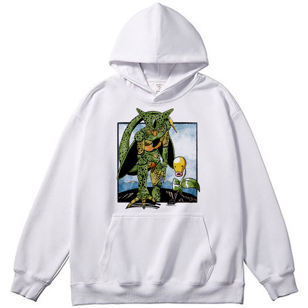 Dragon Ball Z Cell & Pokemon Bellsprout Print