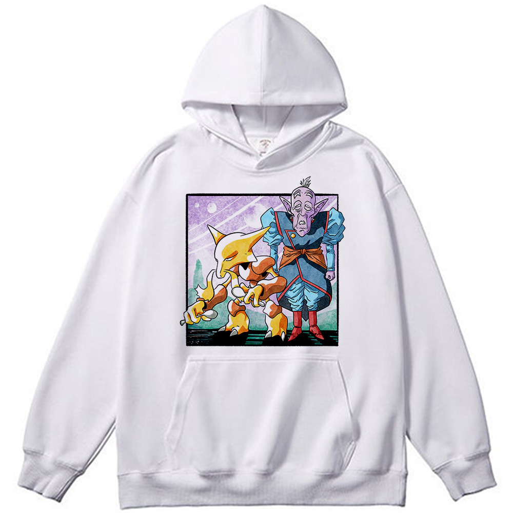 Dragon Ball Z Elder Kai & Pokemon Alakazam Print