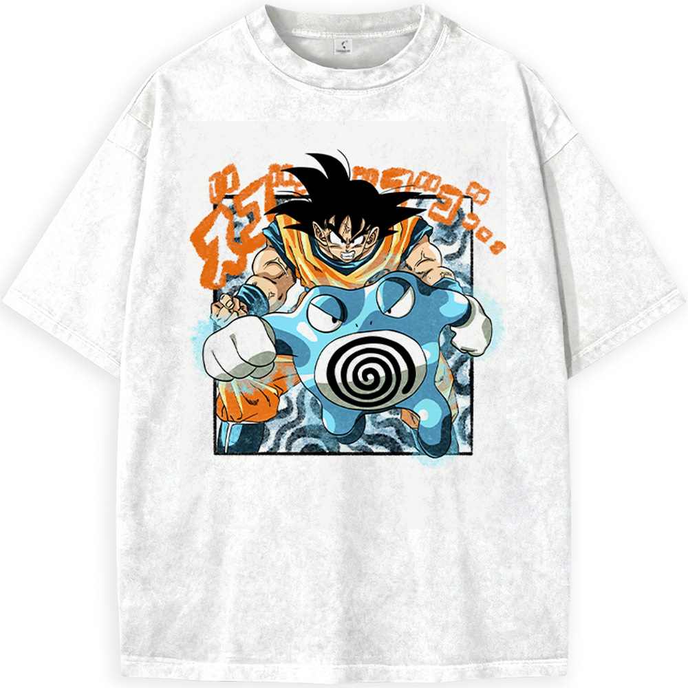 Dragon Ball Z Super Saiyan Goku & Pokemon Poliwrath