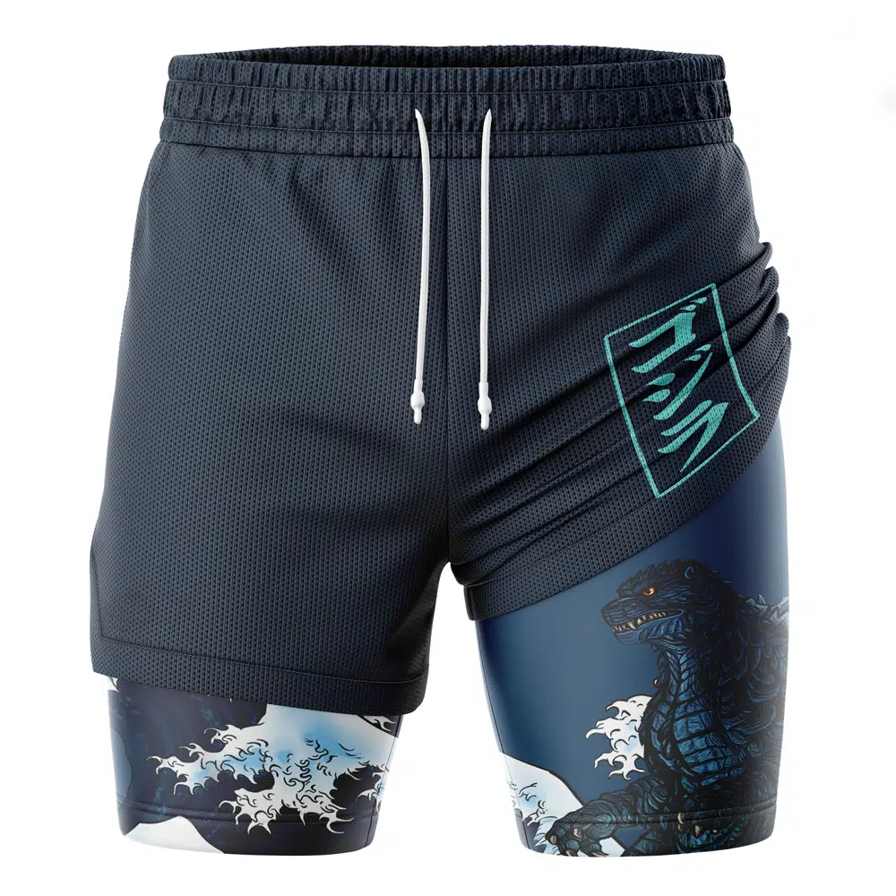 Godzilla V2 2-in-1 Performance Shorts