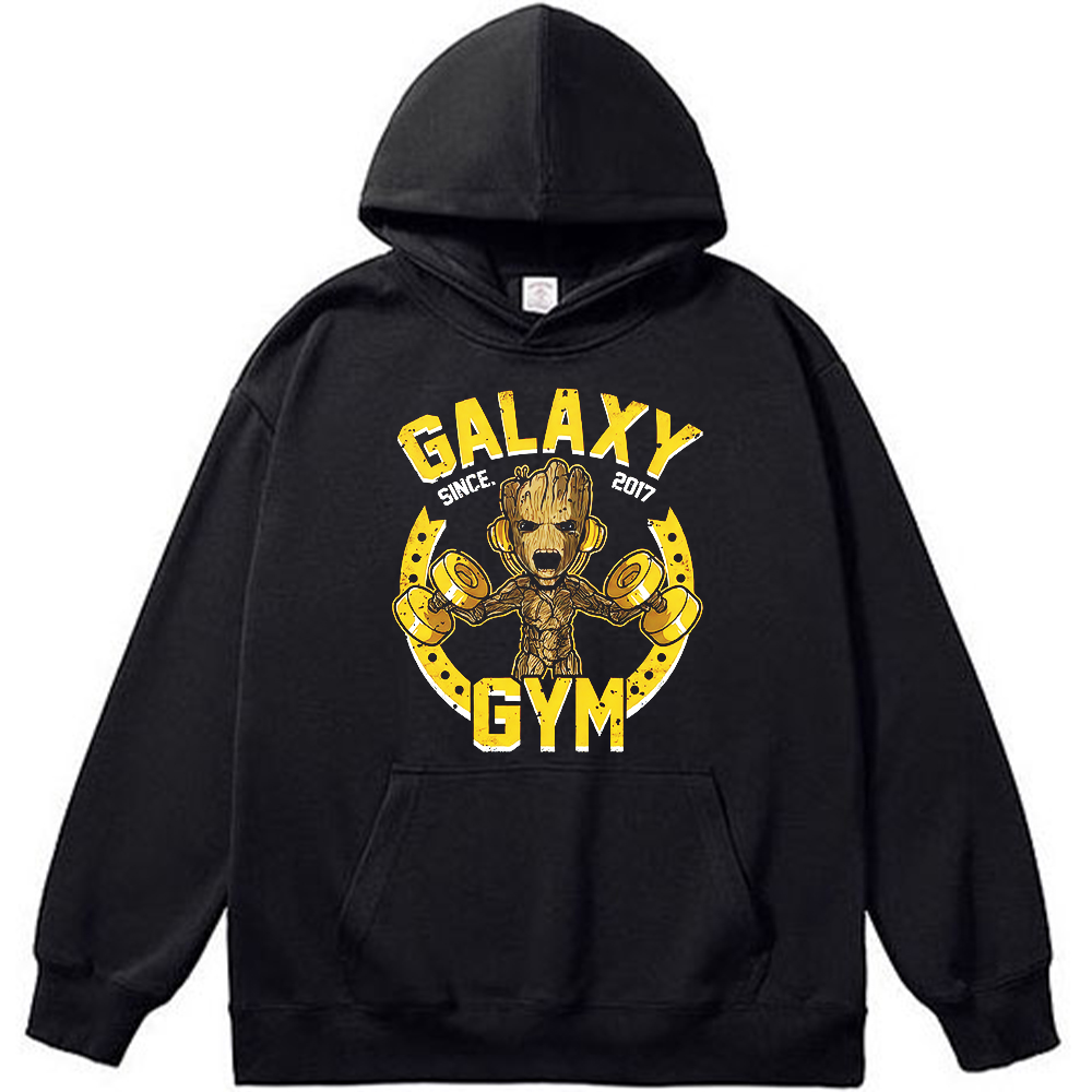 Marvel Guardians of the Galaxy Groot "Galaxy Gym" Retro Fitness Style Illustration Print