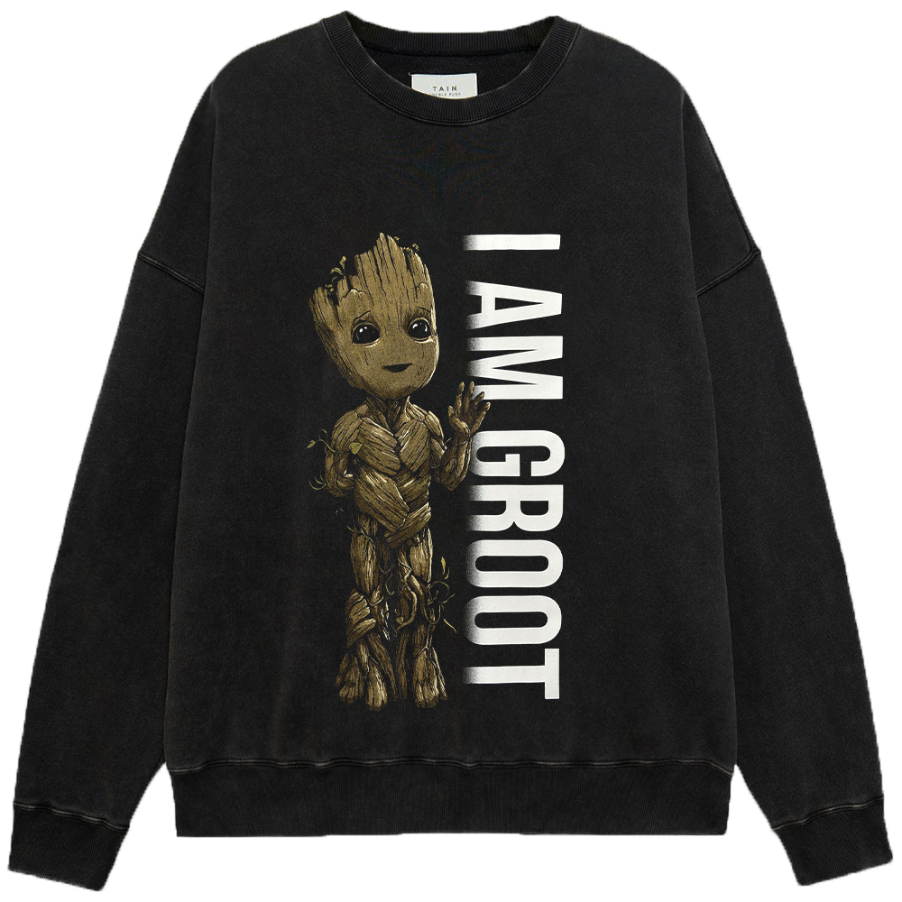 Marvel Guardians of the Galaxy Groot I AM GROOT Cute Realistic Style Print