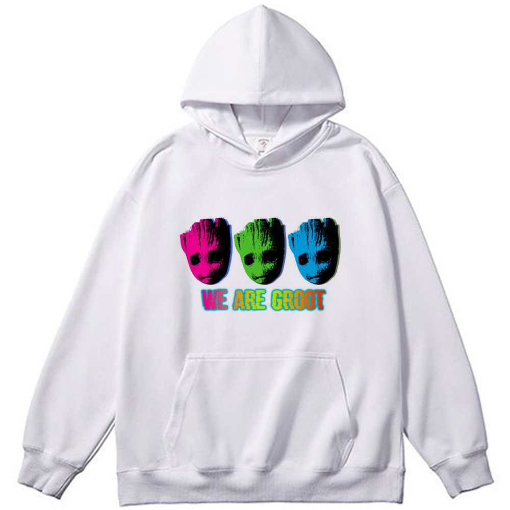 Marvel Guardians of the Galaxy Groot We Are Groot Pop  Tri-Color Portrait Print