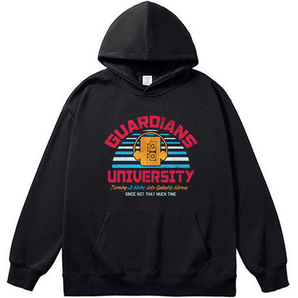 Marvel Guardians of the Galaxy "Guardians University" Retro Campus Style Design Print