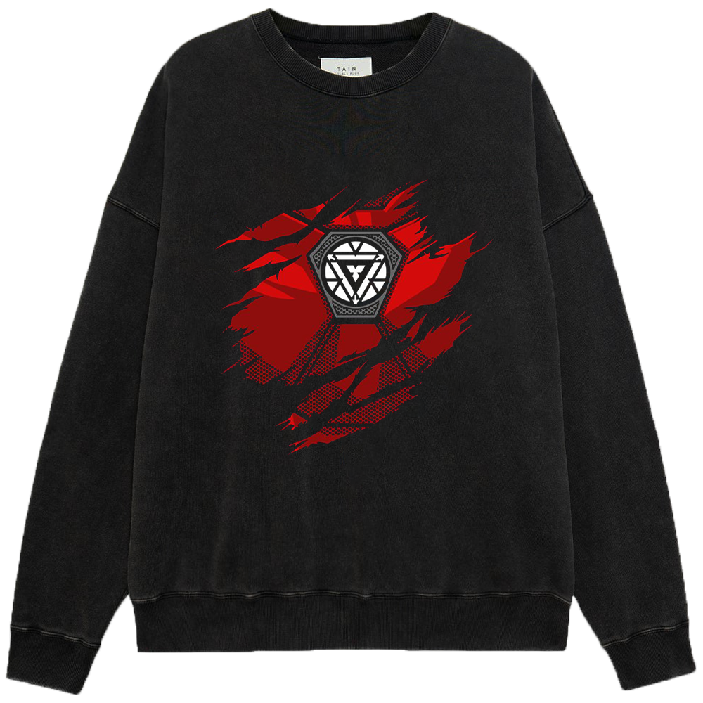 Marvel Iron Man Arc Reactor Logo Print