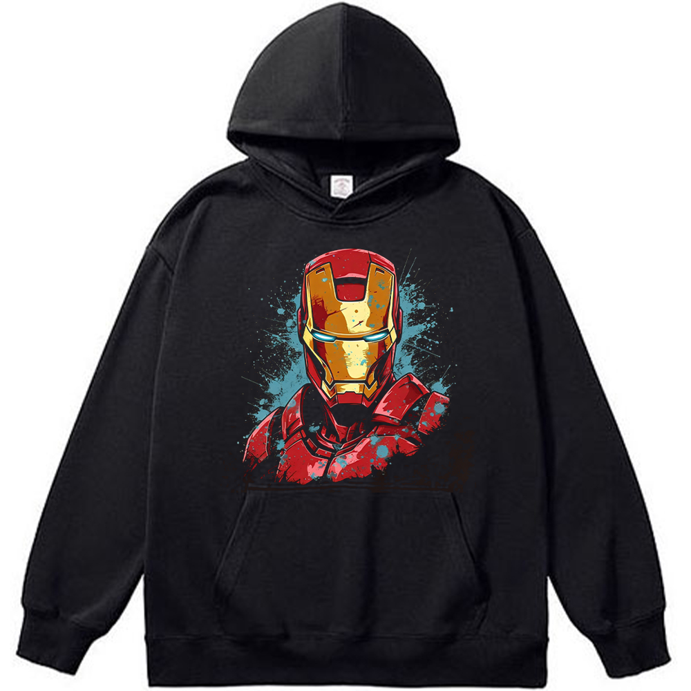 [Copy]Marvel Iron Man Cloak Comic Style Hand Light Effect Illustration Print