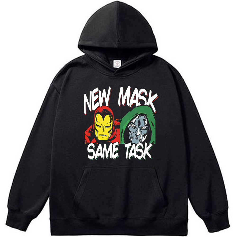 Marvel Iron Man NEW MASK SAME TASK Comic Style Duo Print
