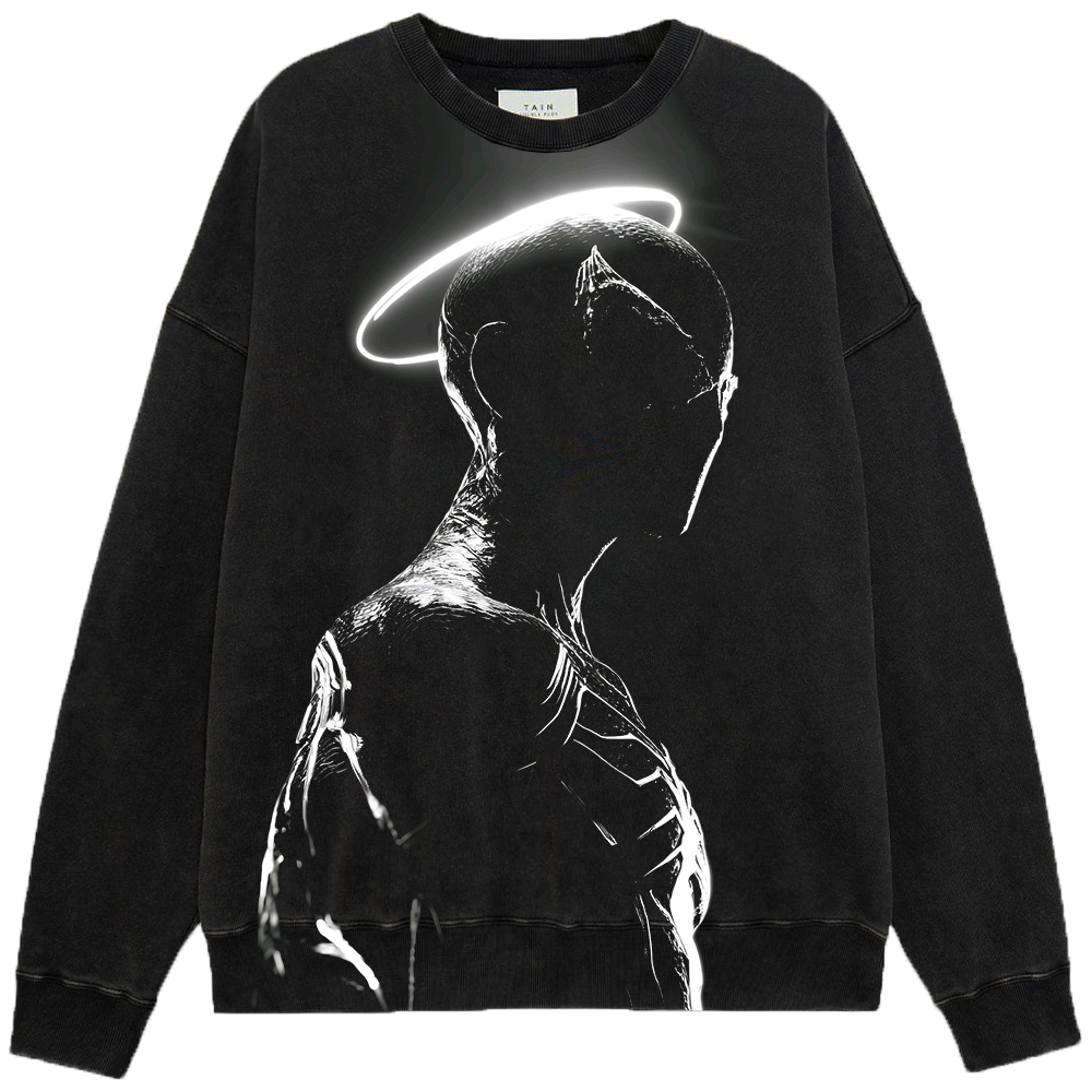 Marvel Spider-Man Symbiote Suit Black & White High Contrast Halo Bust Print