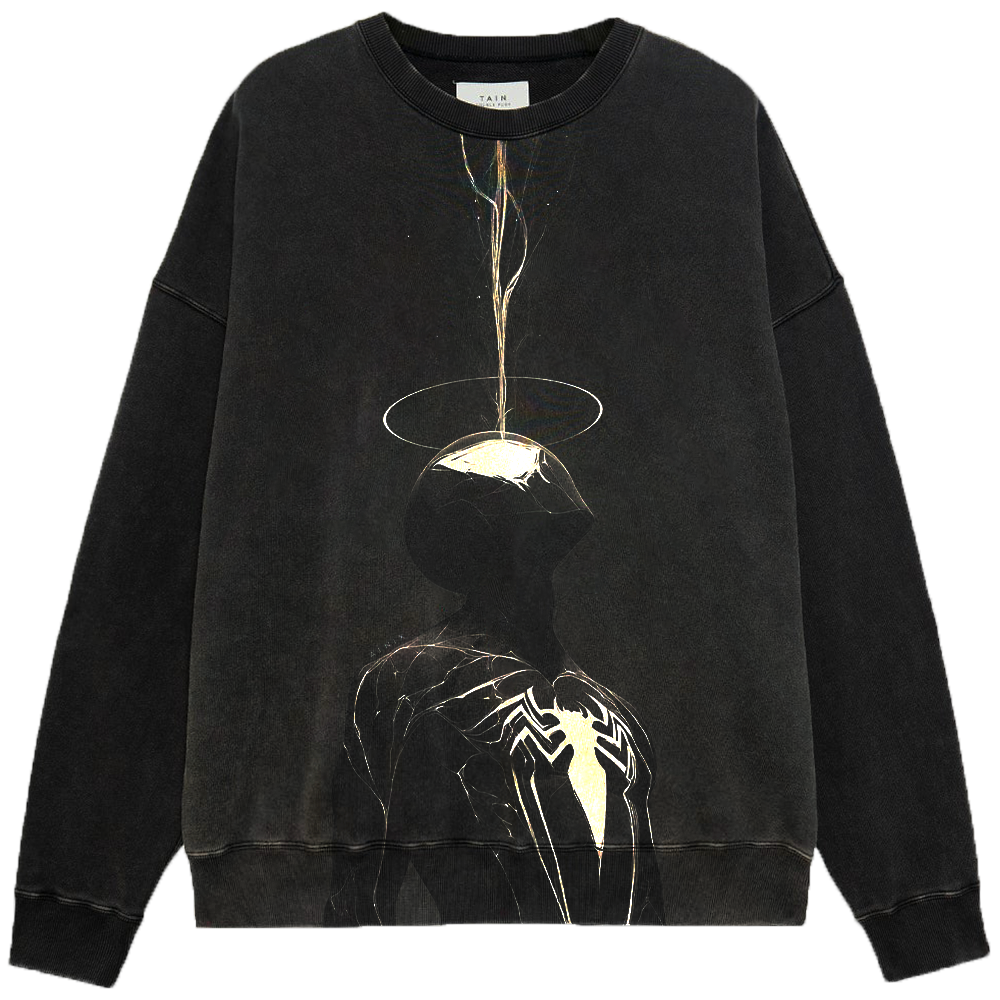 Marvel Spider-Man Symbiote Suit Halo Dark Bust  Print