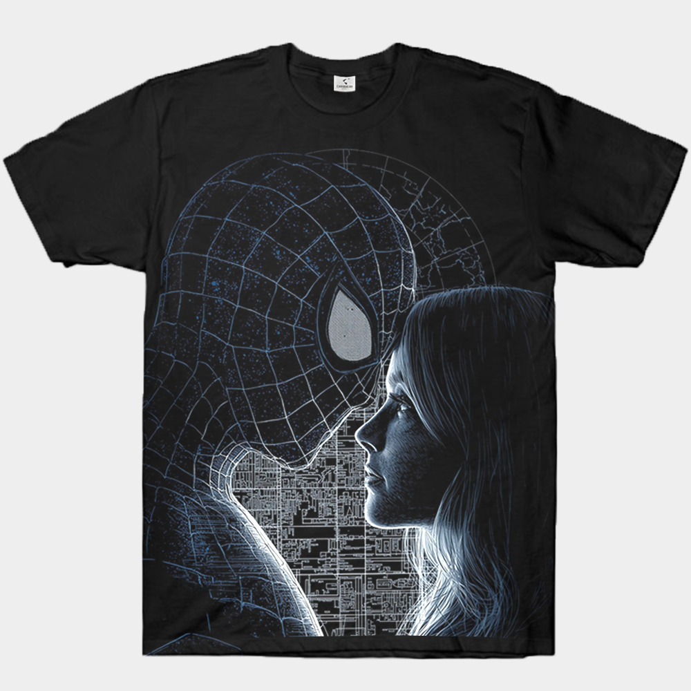 Marvel The Amazing Spider-Man Peter & Gwen Fractured Fate Print