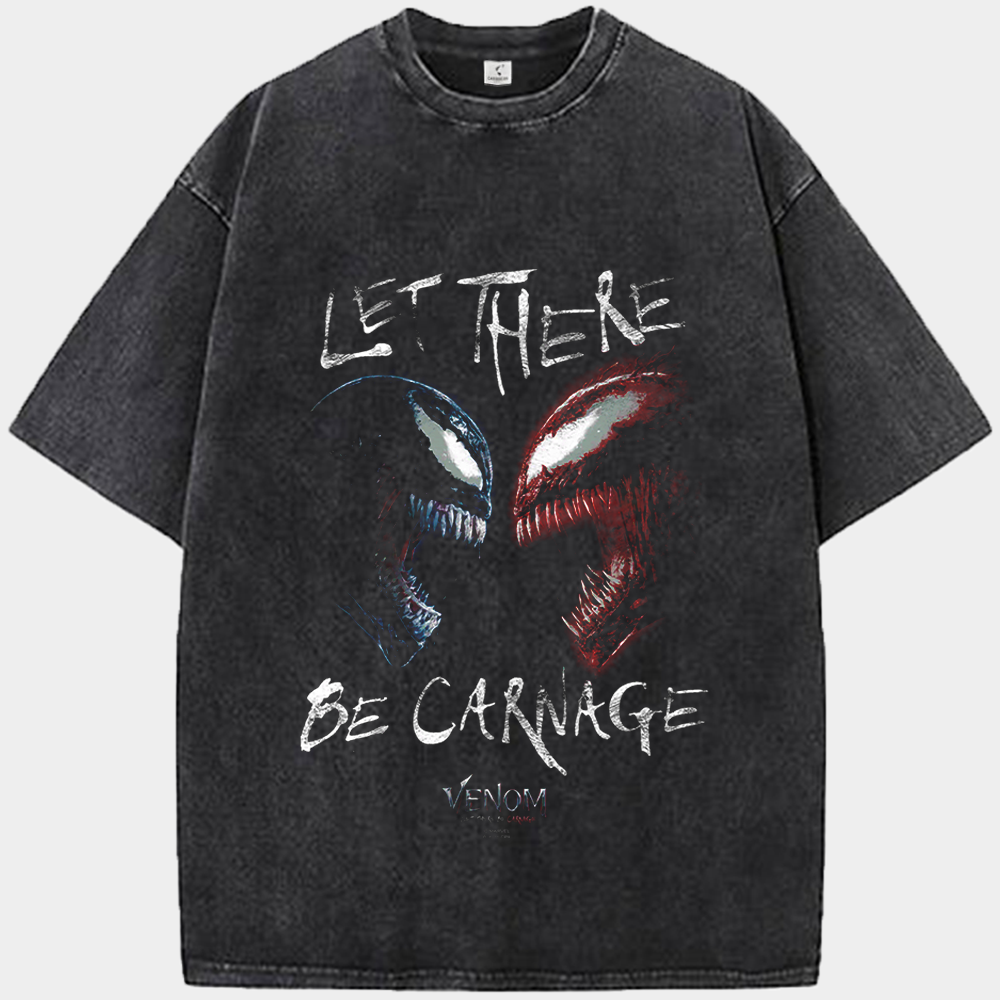 Marvel Venom & Carnage LET THERE BE CARNAGE Dual Poster Print