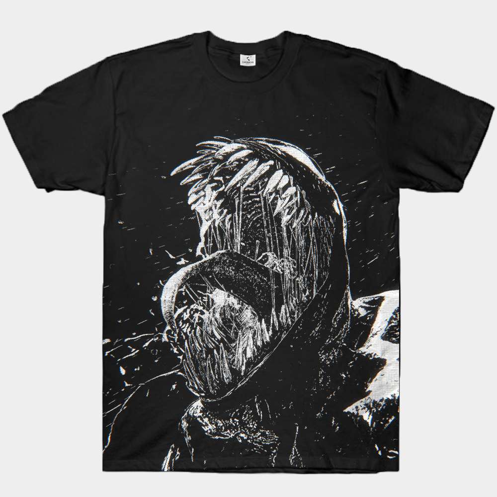 [Copy]Marvel Venom vs. Spider-Man Black & White High Contrast Battle Print