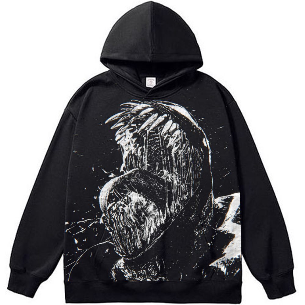 [Copy]Marvel Venom vs. Spider-Man Black & White High Contrast Battle Print