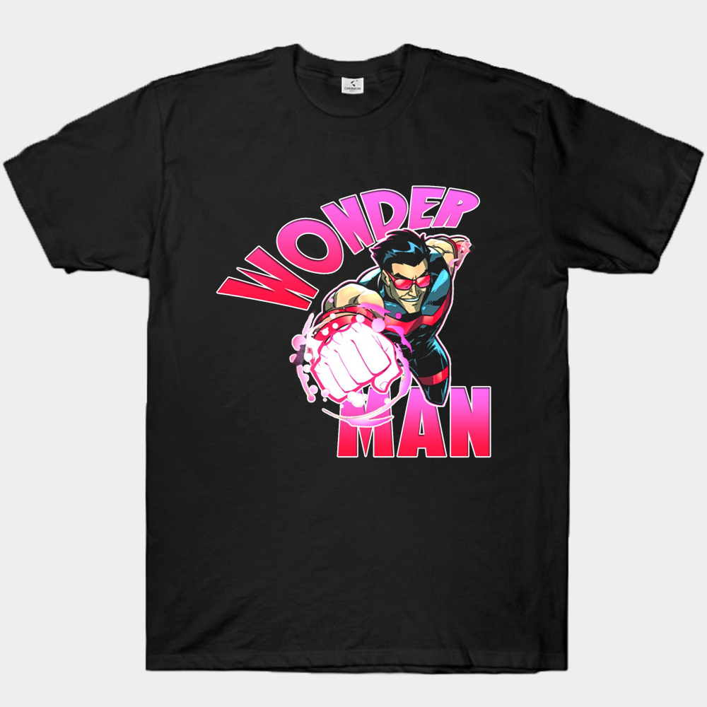 Marvel Wonder Man Comic Style Energy Punch Print