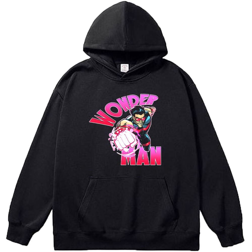 Marvel Wonder Man Comic Style Energy Punch Print