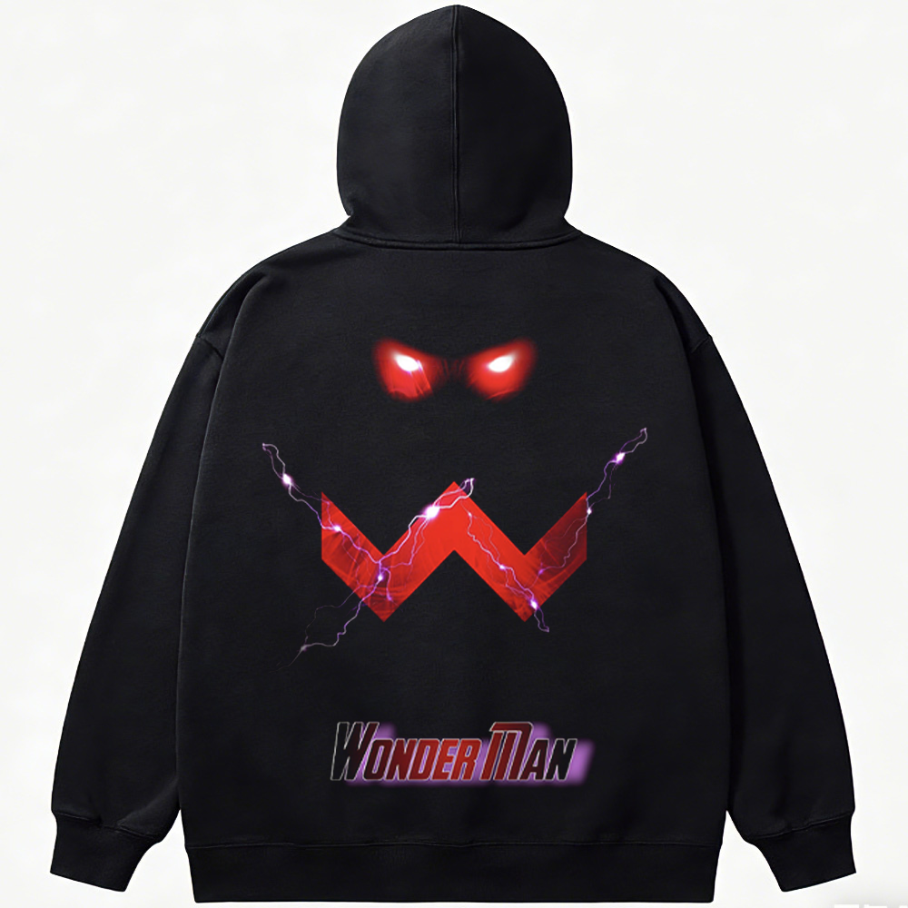 Marvel Wonder Man Dark Lightning W-Logo Poster Print