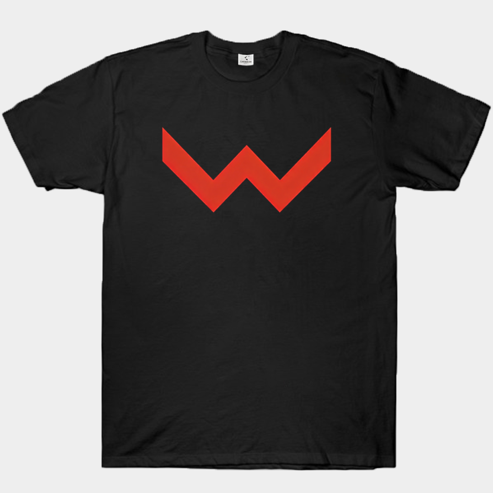 Marvel Wonder Man Minimalist Red W-Logo Print