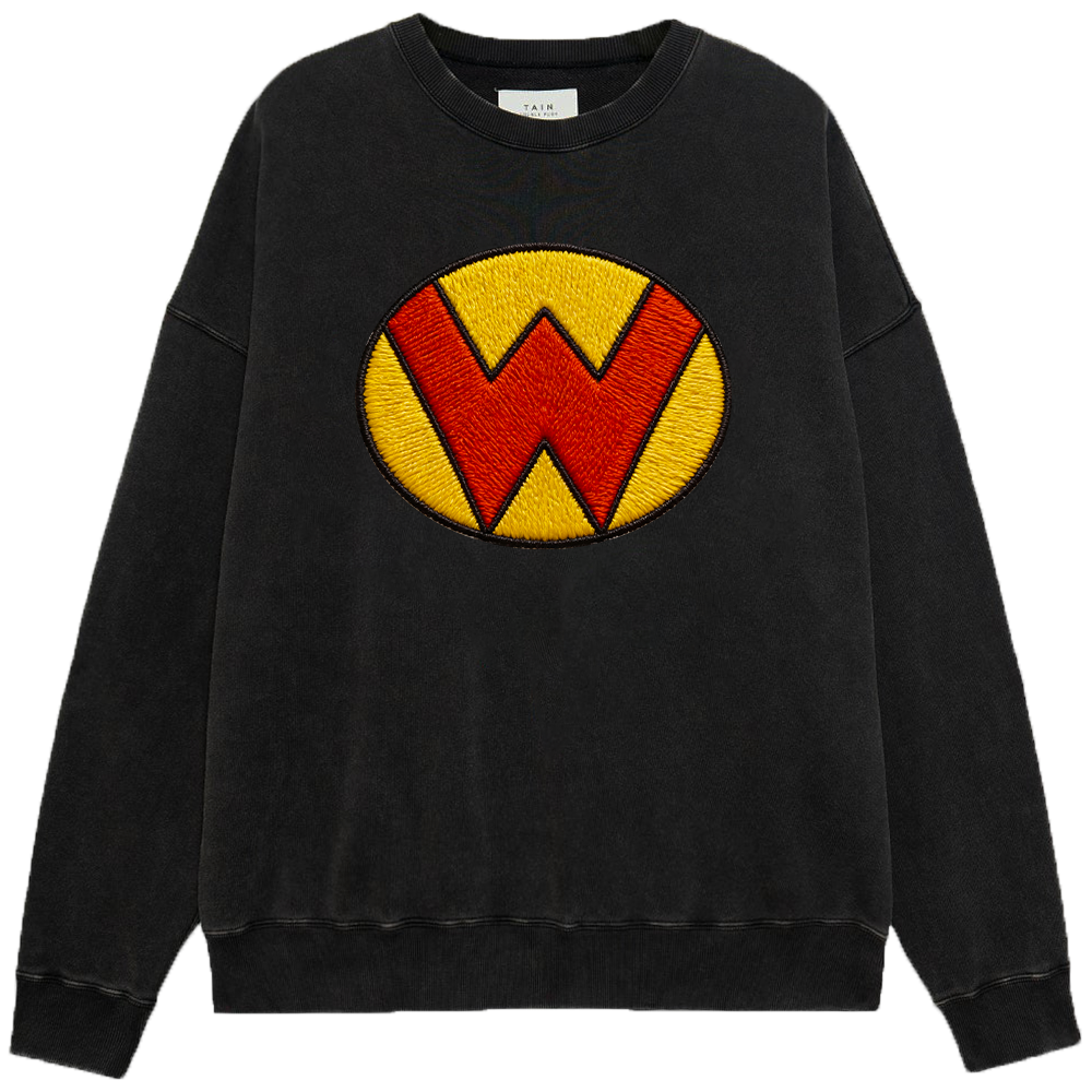 Marvel Wonder Man Vintage Distressed W-Badge Embroidered Print