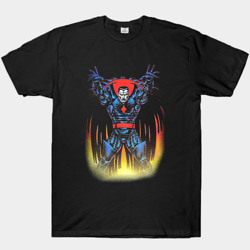 Marvel X-Men 90's Vintage Mr. Sinister Flame Effect Print
