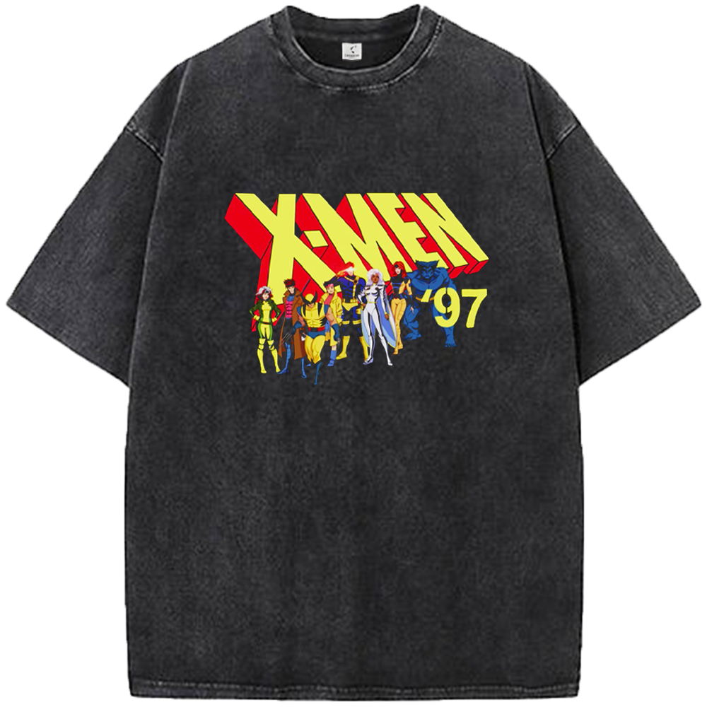 Marvel X-Men '97 Vintage 2-Sided Character Grid+Team Logo Print