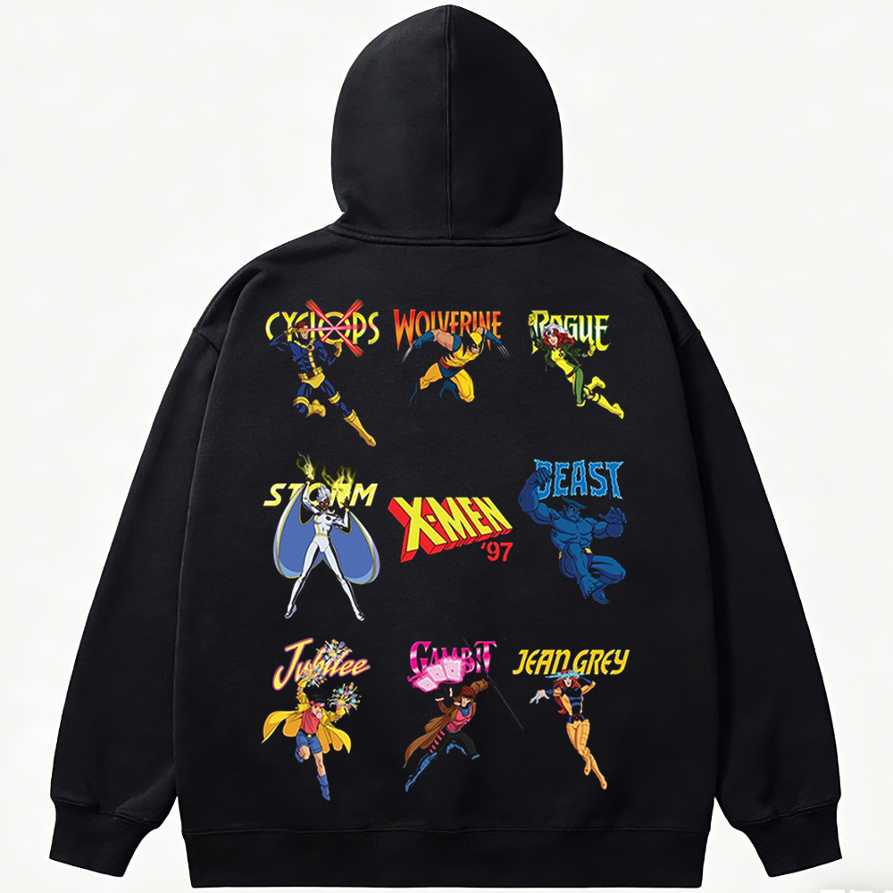 Marvel X-Men '97 Vintage 2-Sided Character Grid+Team Logo Print