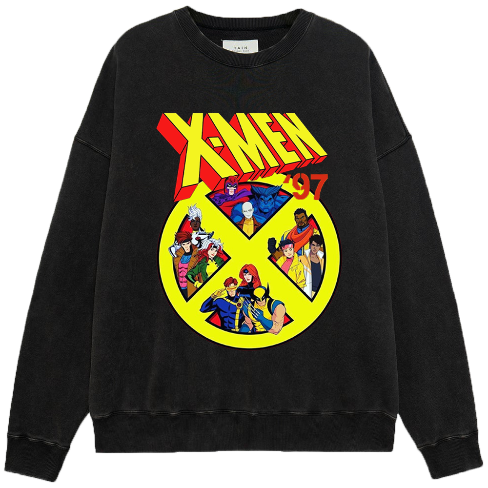 Marvel X-Men '97 Vintage 2-Sided Grid+Logo Print