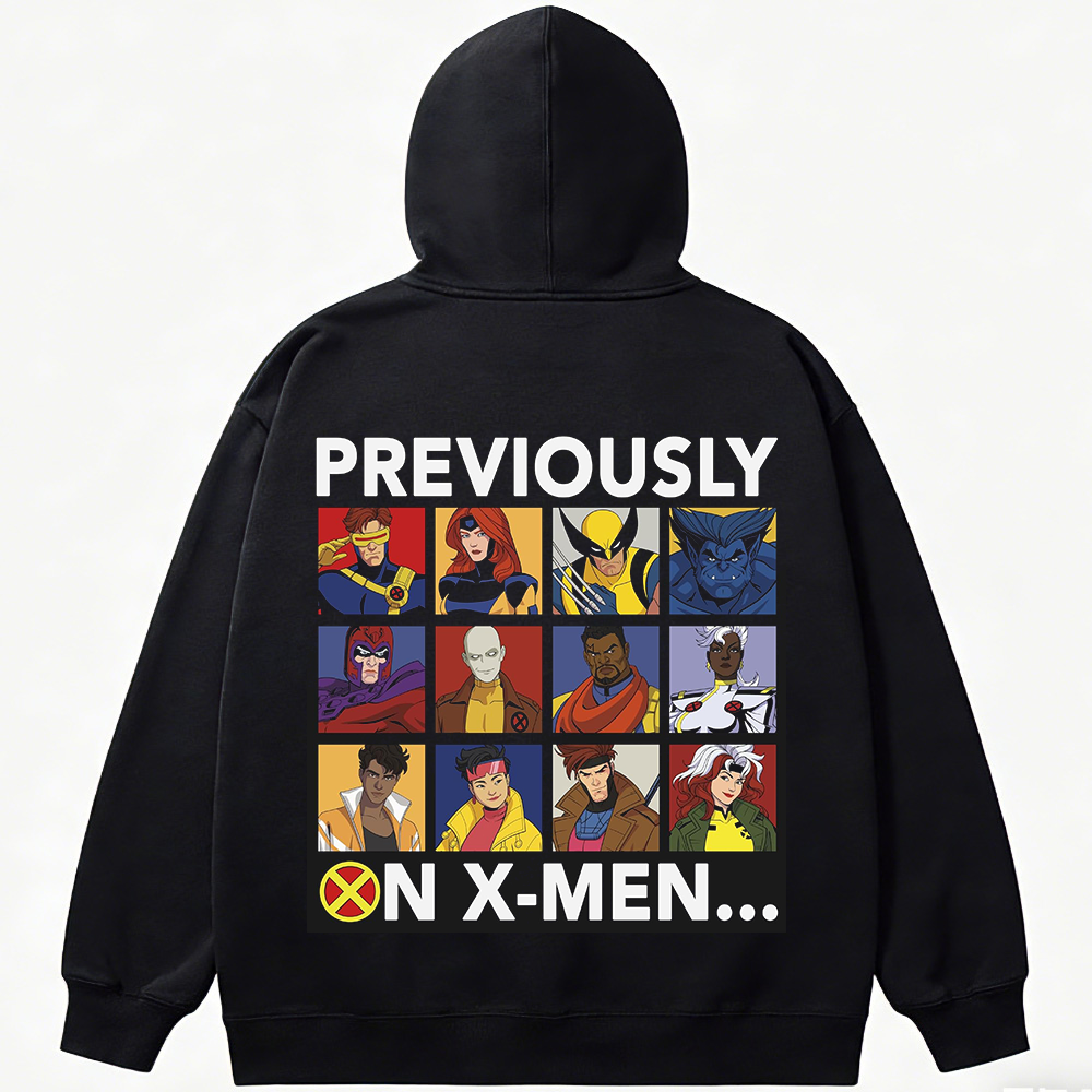 Marvel X-Men '97 Vintage 2-Sided Grid+Logo Print