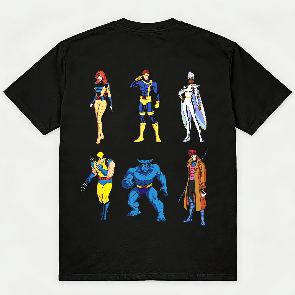 Marvel X-Men '97 Vintage Animated Character Set Print