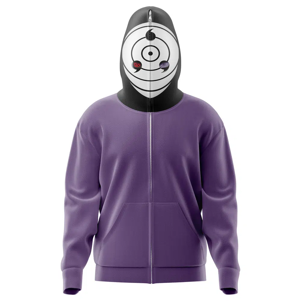 Madara Shippuden Full Face Zip Hoodie