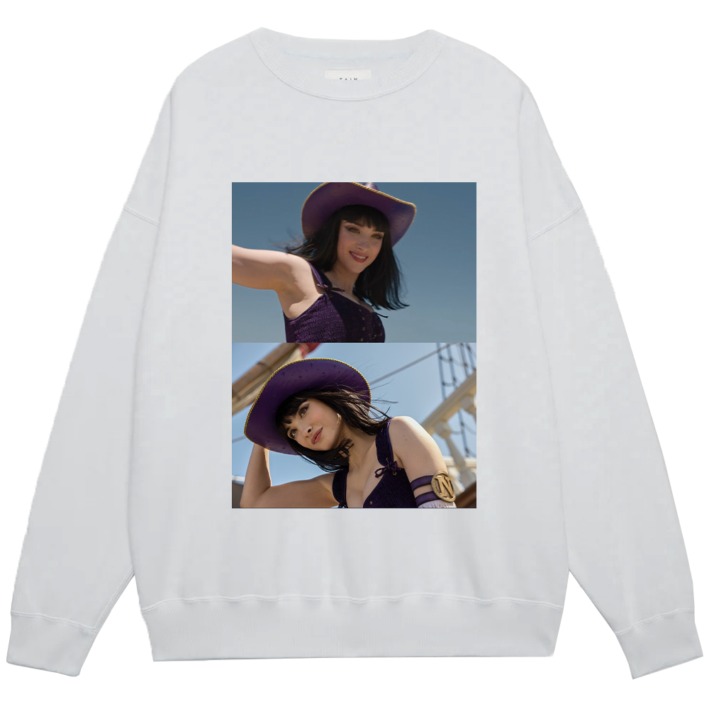 One Piece Live Action Nico Robin Lera Abova Purple Outfit Print