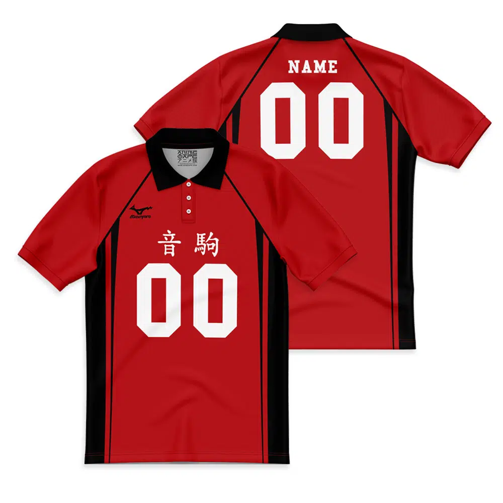 Personalized Nekoma High Polo Jersey