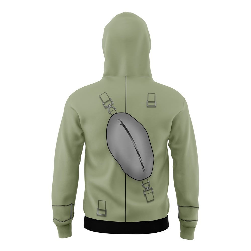 Shino Aburame Shippuden Masked Hoodie