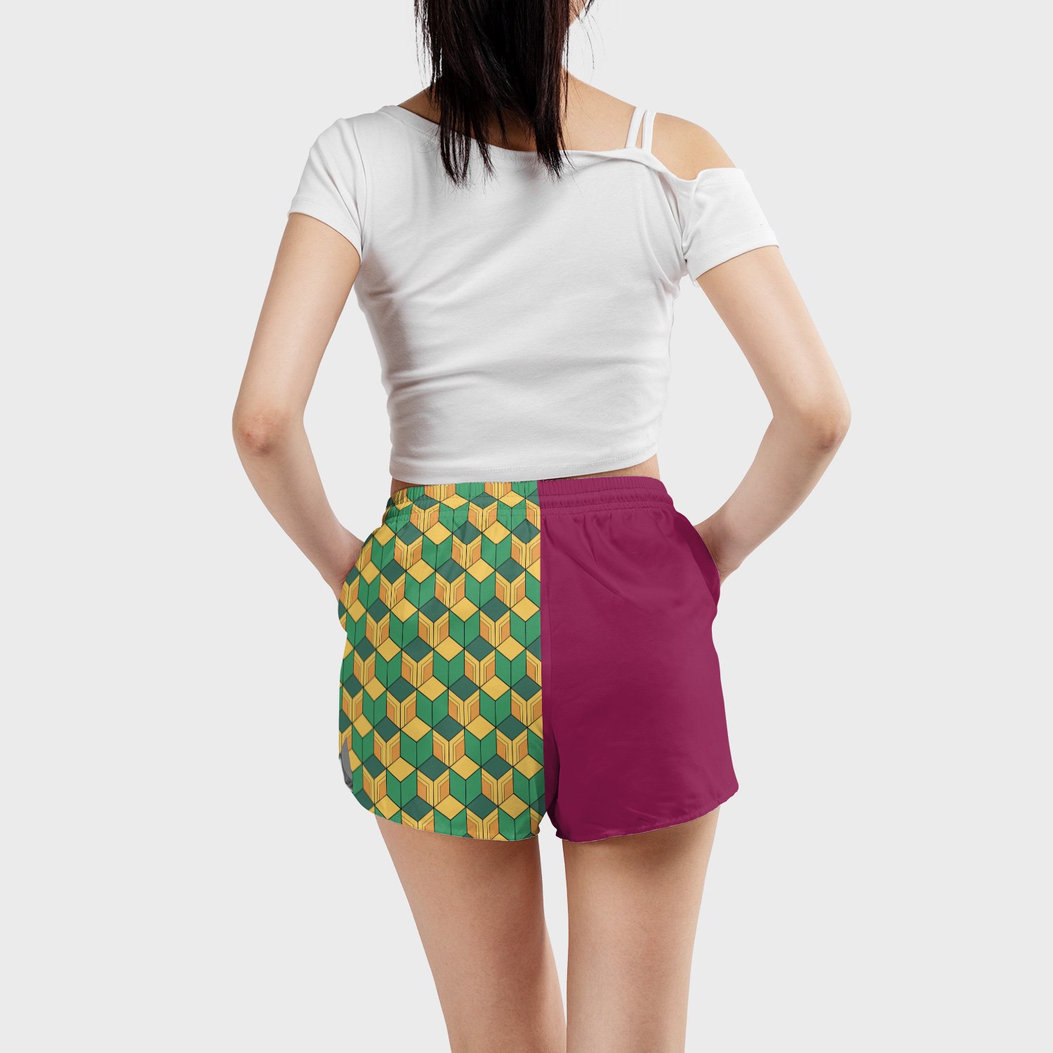 Giyu Tomioka Demon Slayer Women’s Board Shorts