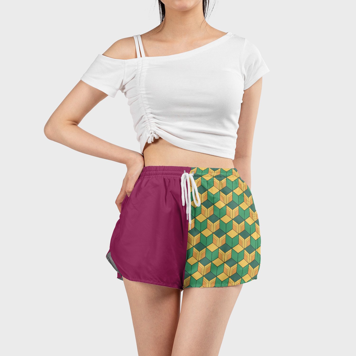 Giyu Tomioka Demon Slayer Women’s Board Shorts