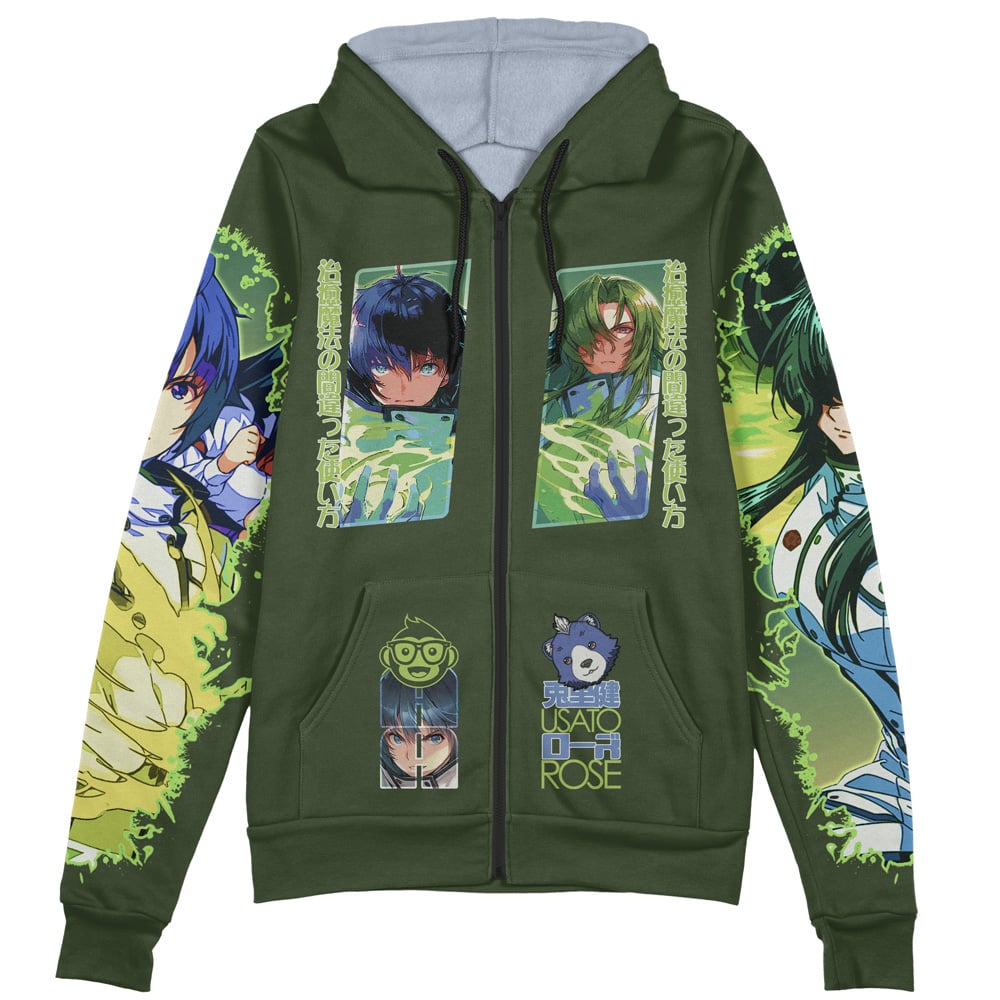 The Wrong Way to use Healing Magic Zip Hoodie Jacket